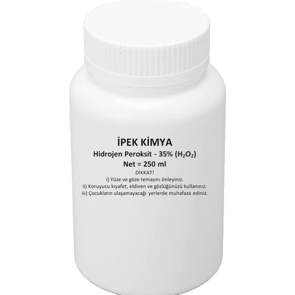 Ipek Kimya Hidrojen PEROKSİT|(%35)|250 ml - 250 ml Nalburiye & Hırdavat Fiyatı