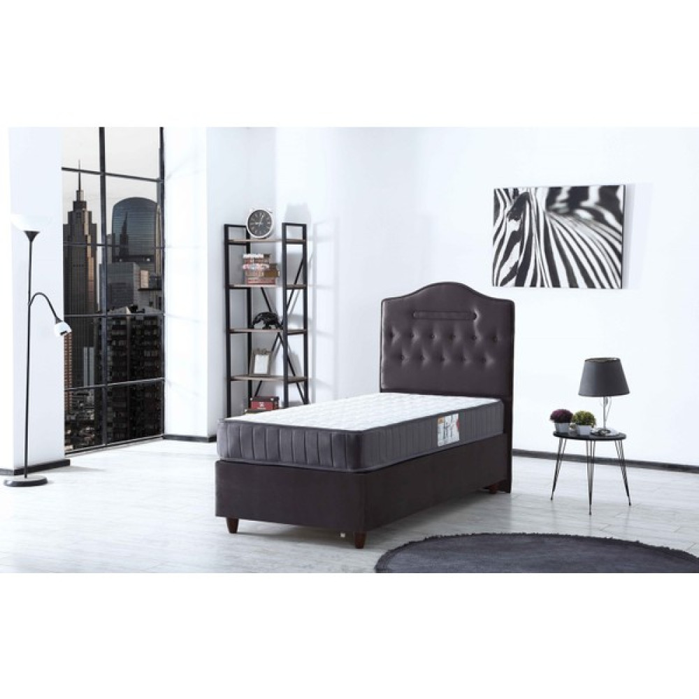 Ipek Mobilya Nima 2'li Set Baza + Başlık Renk Gri 100 x 200 cm Baza Fiyatı