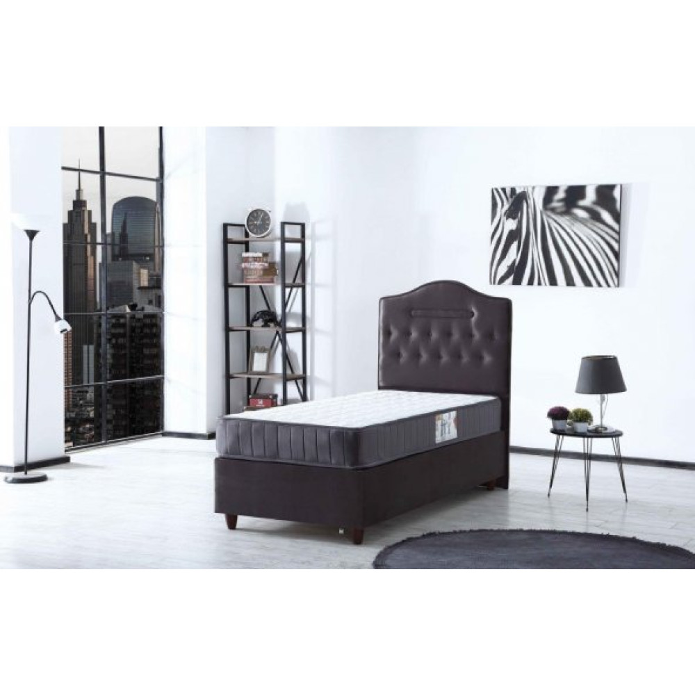 Ipek Mobilya Nima 3 Lu Set ( Baza + Baslik + Alto Yatak) Renk Gri 160X200 Oda Mobilyası Takımı Fiyatı