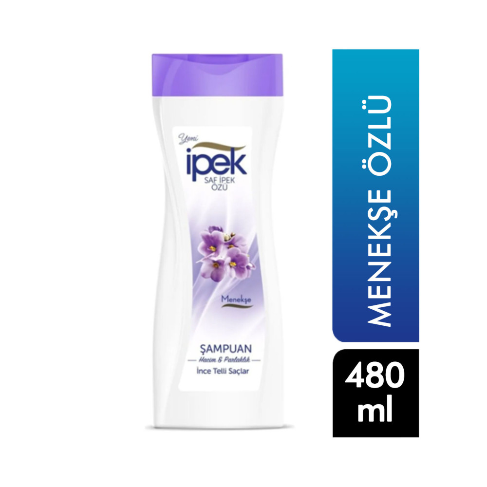 İpek Şampuan 480 ml İnce Telli Saçlar İçin Menekşe Özlü Şampuan ve Saç Kremi Fiyatı