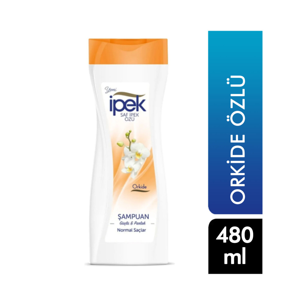 İpek Şampuan 480 ml Normal Saçlar İçin Orkide Özlü Şampuan ve Saç Kremi Fiyatı