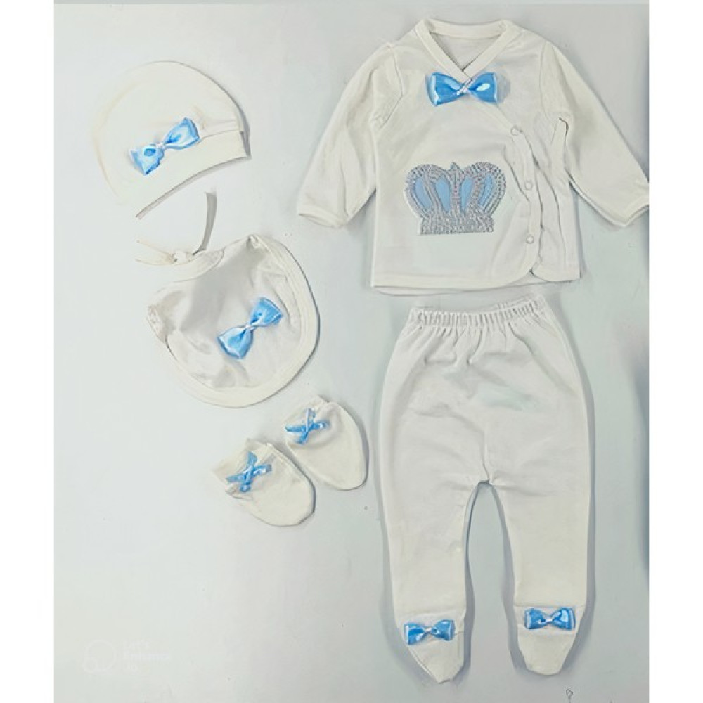 İpeksi Baby Erkek Bebek Dmz Baby Figürlü 5’li Hastane Çıkışı Bebek Hastane Çıkışı Fiyatı