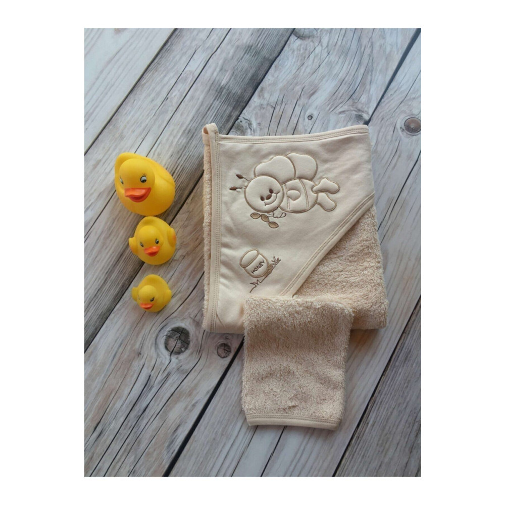 İpeksi Baby Organik Bebek Havlusu 80x80 Cm Kese Hediyeli Bebek Havlusu Fiyatı