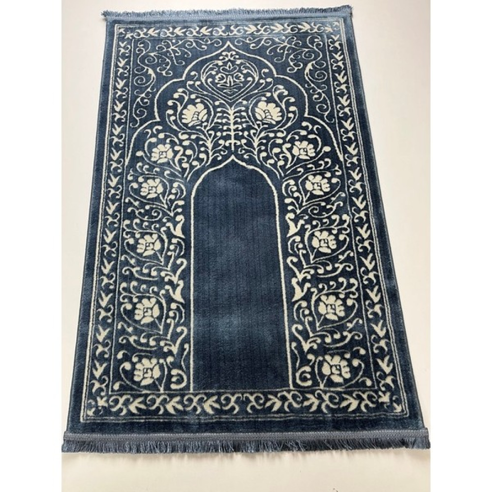 İpekyün Halı Yün Tüşeli Akrilik Dokuma Halı Seccade Namazlık 80X120 Turkuaz - 80 x 120 cm Seccade Fiyatı