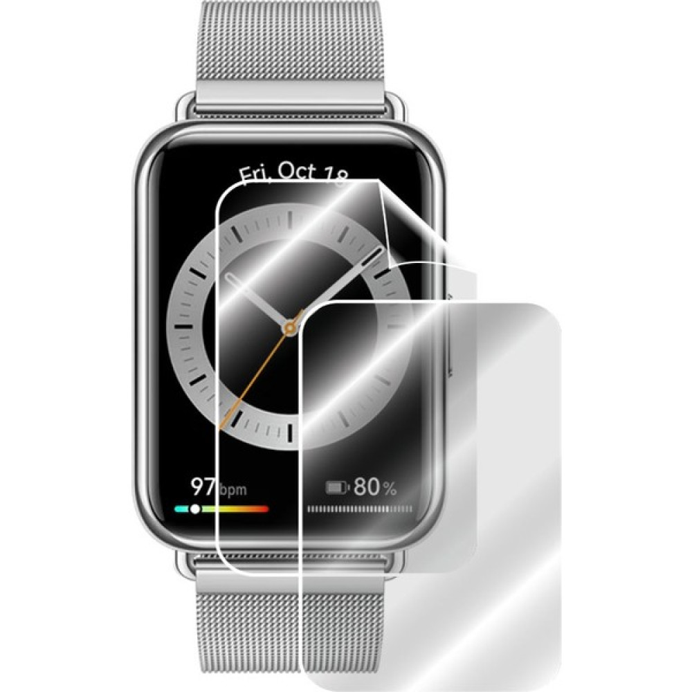 IPG Huaweı Watch Fıt 2 Akıllı Saat ile Uyumlu Ipg Ekran Koruyucu (2 Adet) - Şeffaf Giyilebilir Teknoloji Aksesuarları Fiyatı