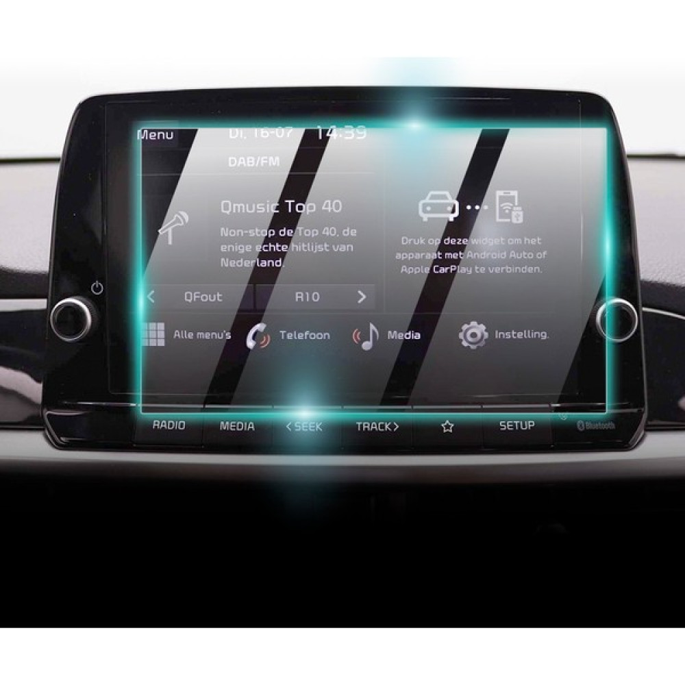 IPG Kia 2024 Picanto Feel - Cool 8 Inch Navigasyon Için 9h Nano Ipg Proactive Ekran Koruyucu - Renk - Şeffaf Oto Boyaları Fiyatı
