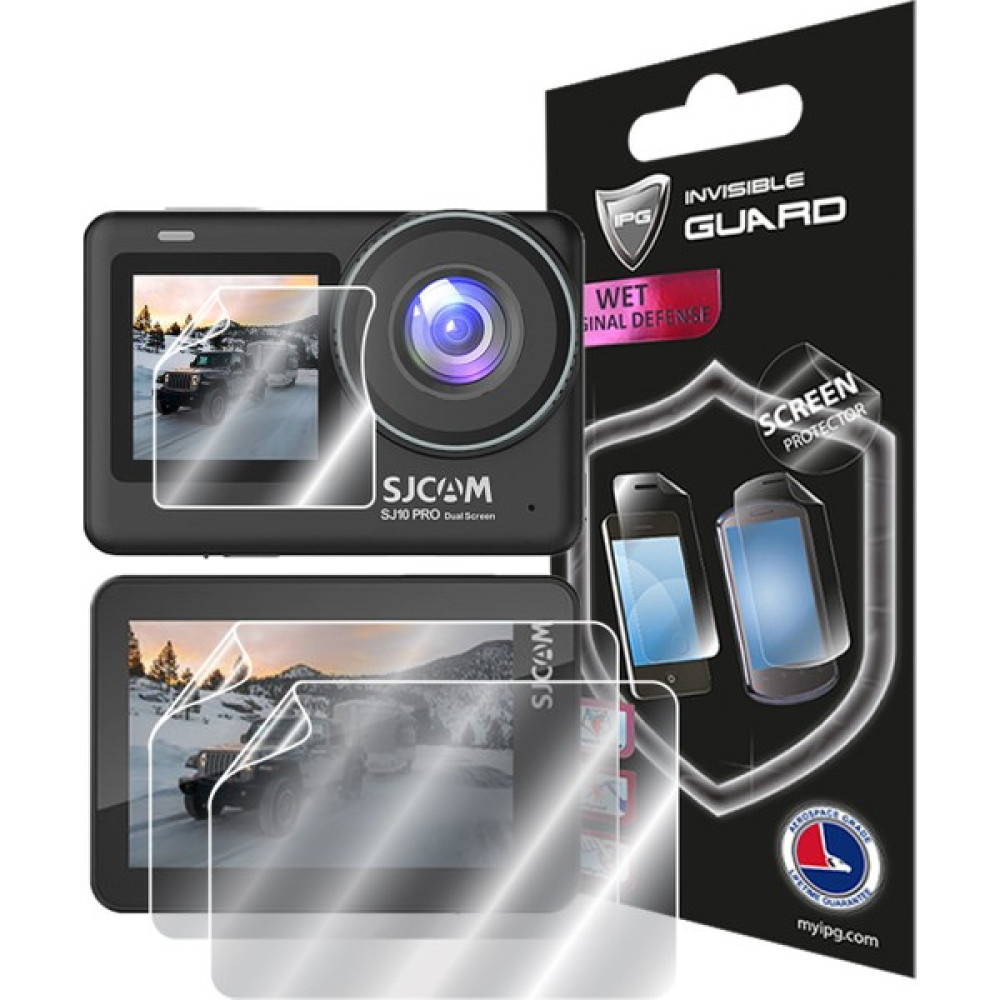 IPG Sjcam SJ10 Pro - SJ11 Active Camera ile Uyumlu Ipg Hydrogel Ekran Koruyucu (2 Adet) Video Kamera Aksesuarları Fiyatı