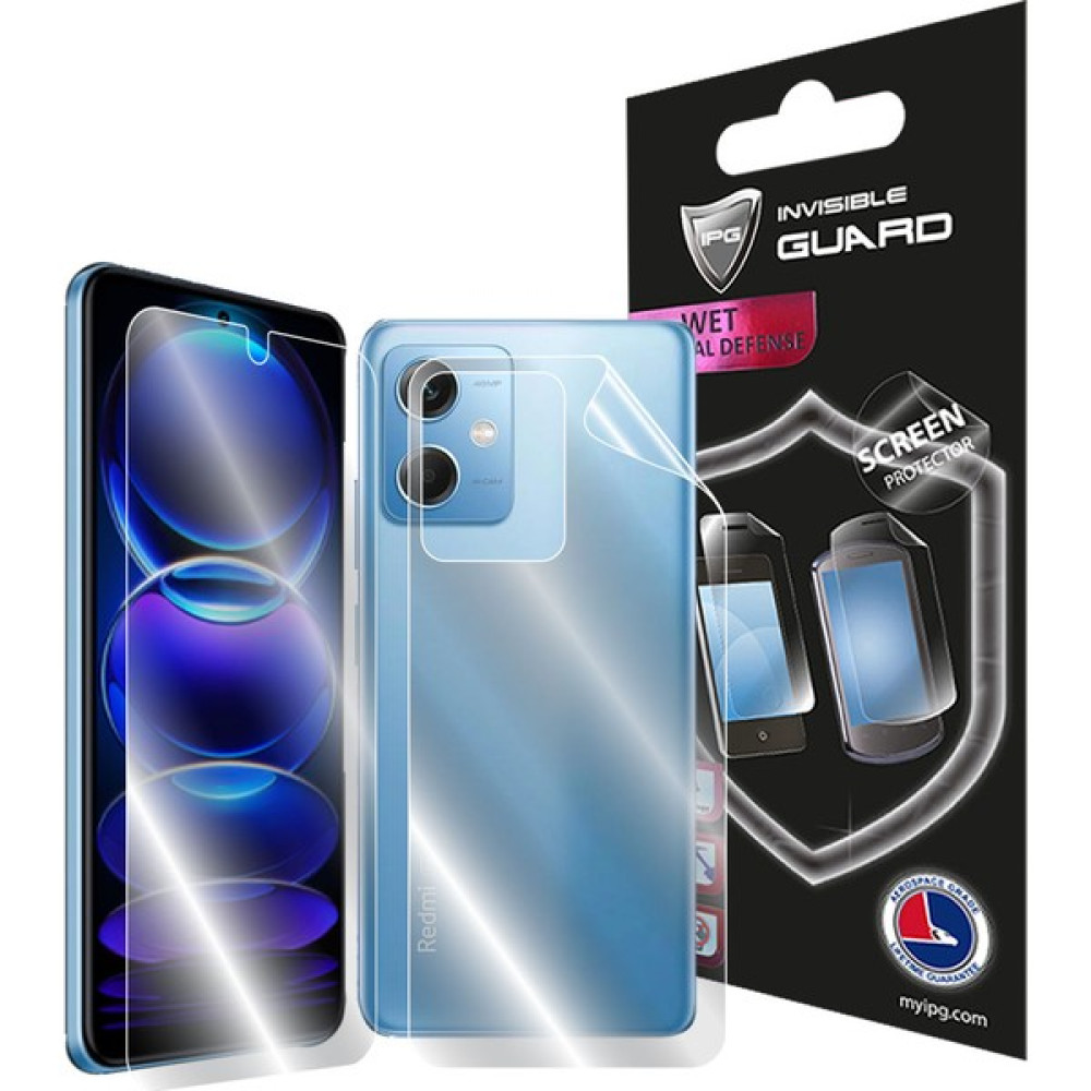 Ipg Xiaomi Redmi Note 12 Tam Kaplama (Ekran ve Arka Koruma) Cep Telefonu Ekran Koruyucusu Fiyatı