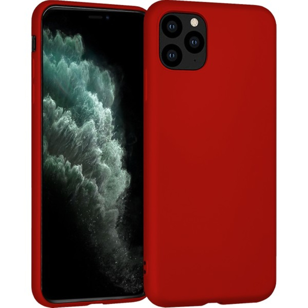 iPhone 11 Pro Max Kılıf Fitcase Premiums Silikon Arka Kapak - Bordo Cep Telefonu Kılıfı Fiyatı
