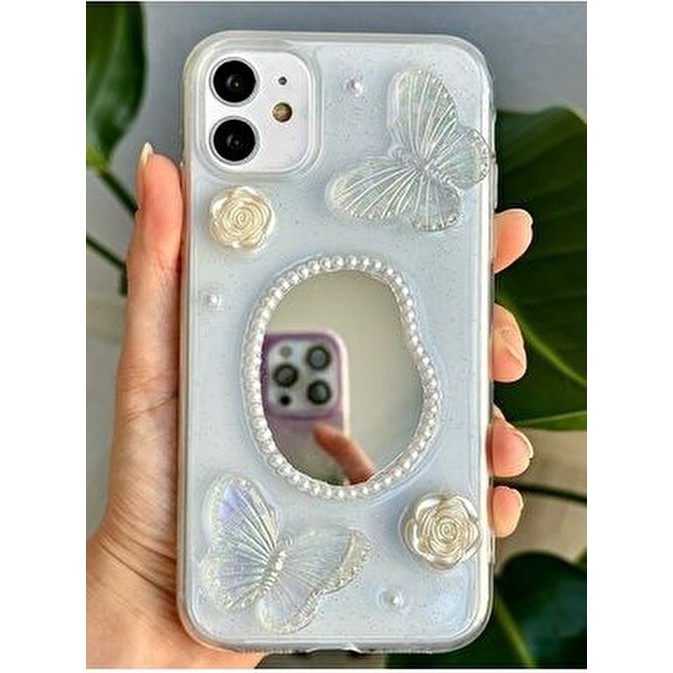 Iphone 11 Uyumlu 3D Oyuncak Aynalı Kelebek Tasarımlı Yumuşak Silikon Kılıf Cep Telefonu Kılıfı Fiyatı