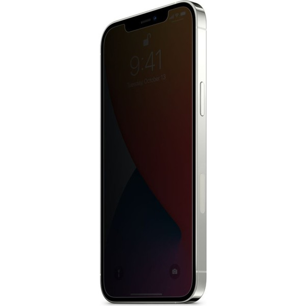 iPhone 12 Gerçek Cam Gizli Hayalet Ekran Koruyucu 9h Anti-Spy 2.5d Kavisli - Şeffaf Cep Telefonu Ekran Koruyucusu Fiyatı