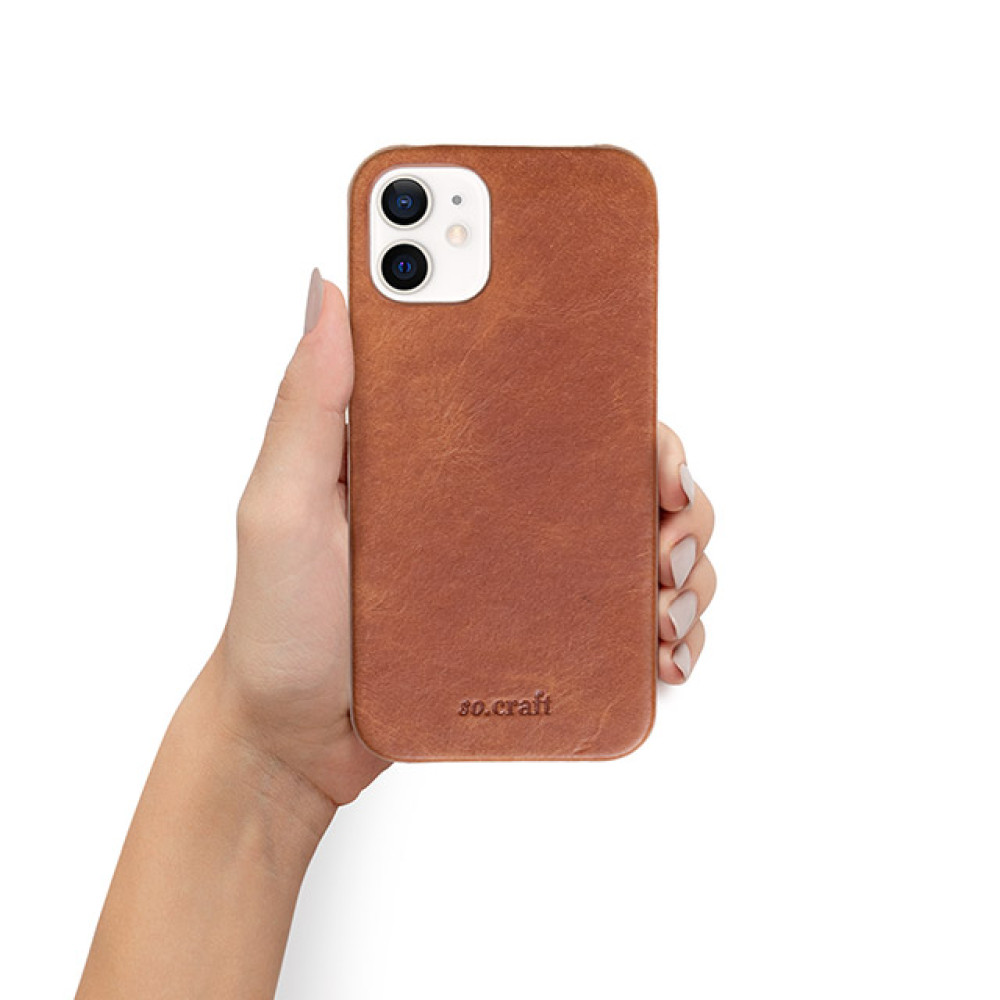 iPhone 12 Mini Deri Telefon Kılıfı