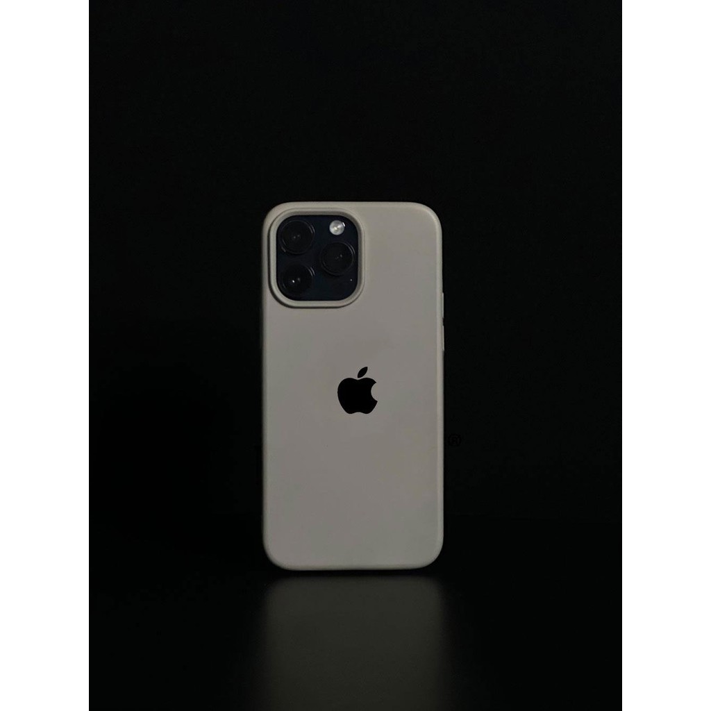 iPhone 13 Pro Max Uyumlu Uv Baskı Logolu Içi Kadife Lansman Kılıf - Gri Diğer Fiyatı