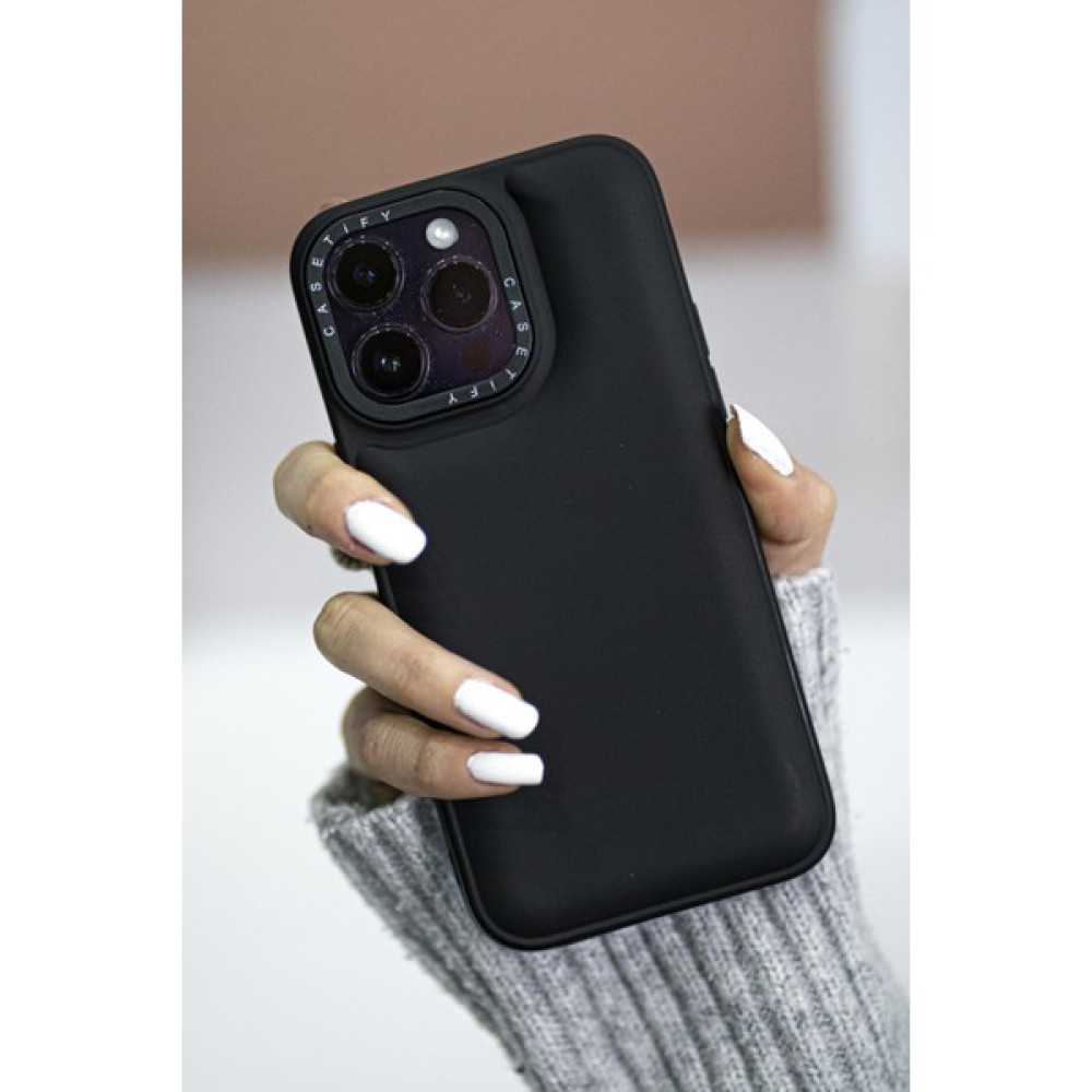iPhone 13 Pro Max Uyumlu Yumuşak Silikonlu Pillow Kılıf - Siyah Cep Telefonu Kılıfı Fiyatı