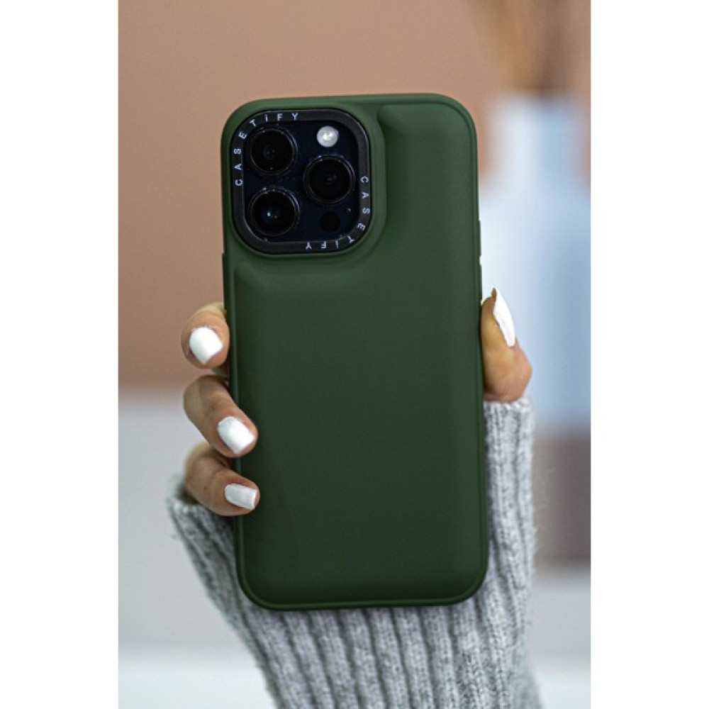 iPhone 13 Pro Uyumlu Yumuşak Silikonlu Pillow Kılıf - Yeşil Cep Telefonu Kılıfı Fiyatı