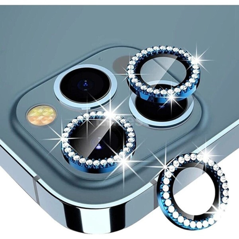 Iphone 13 Pro ve 13 Pro Max Uyumlu Taşlı Kamera Lens Koruyucu - Şeffaf - iPhone 13 Pro Max Cep Telefonu Kılıfı Fiyatı