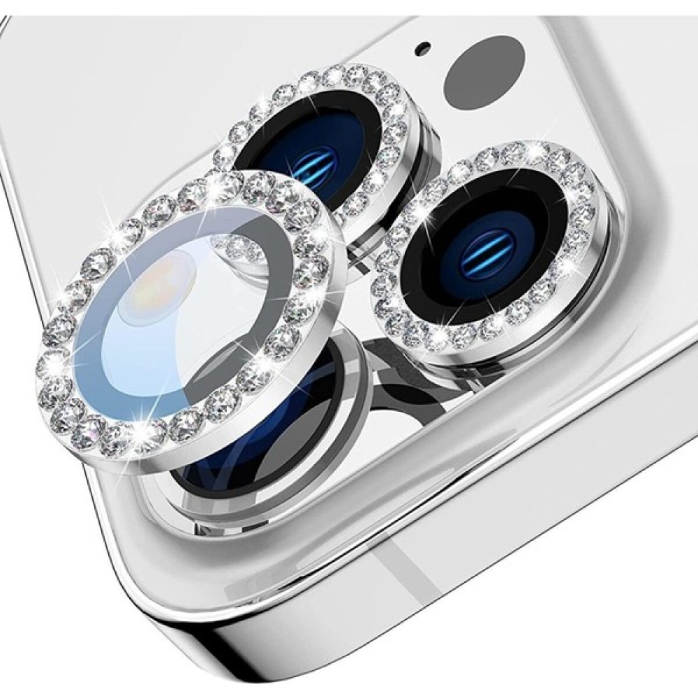 Iphone 14 Pro ve 14 Pro Max Uyumlu Taşlı Kamera Lens Koruyucu - Şeffaf Cep Telefonu Kılıfı Fiyatı