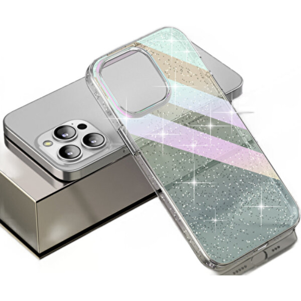 Iphone 14/14 Pro/14 Maks/14 Promax, Optik Gritter Gradient Cep Telefon Kılıfı, Yüksek Şeffaf Kılıf Yıldızlı Gökyüzü Renkli Renk Değiştiren Zor Kılı... Cep Telefonu Kılıfı Fiyatı