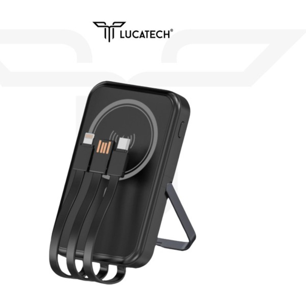 iPhone 15 / 15 Pro / 15 Pro Max Xiaomii 15 / 15 Pro / 15 Ultra Uyumlu Magsafe Powerbank - Siyah Taşınabilir Şarj Cihazı - Powerbank Fiyatı