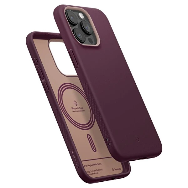 Iphone 15 Pro Kılıf, Caseology Nano Pop Mag (magsafe Uyumlu) Burgundy Bean Telefon Kılıfı Fiyatı