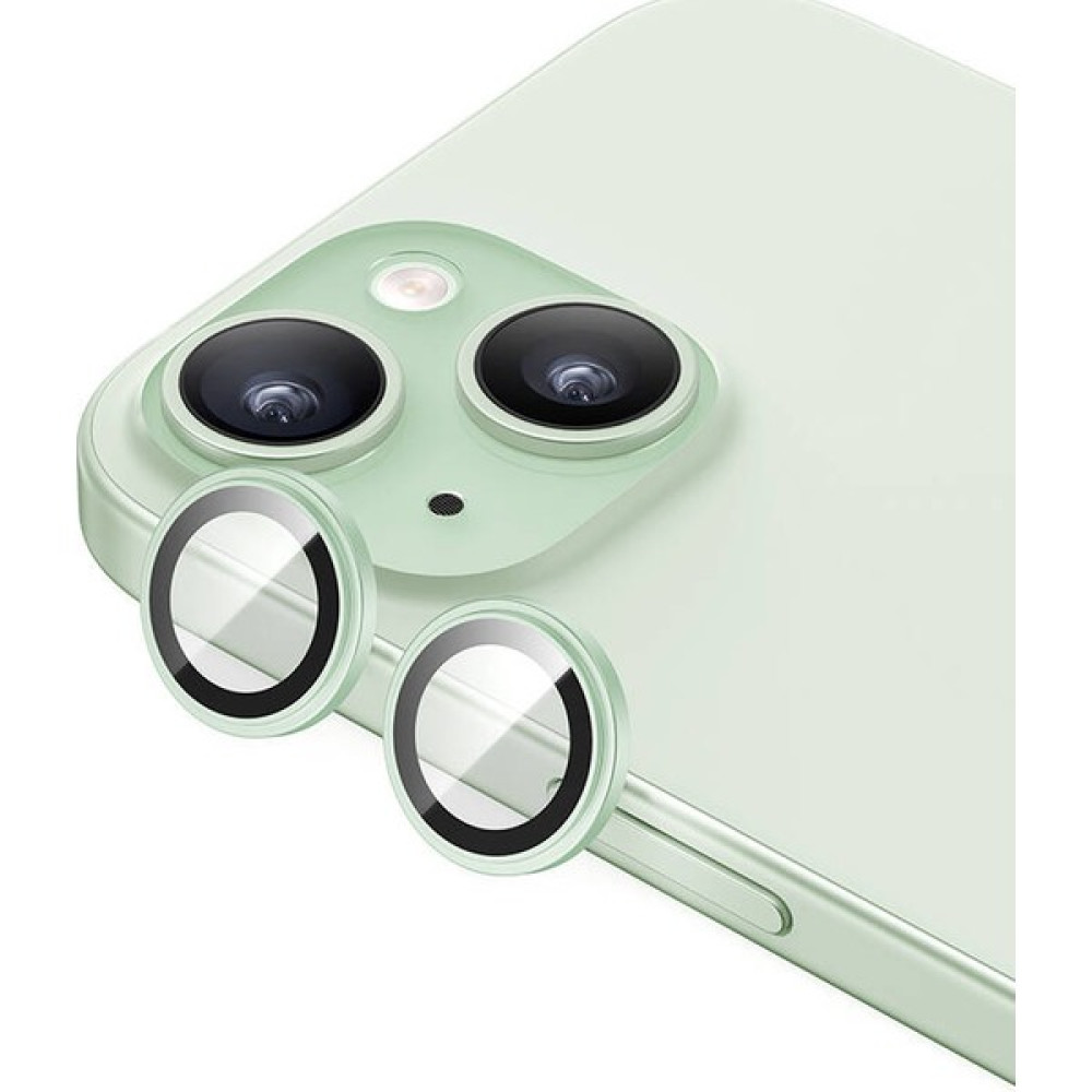 Iphone 15 ve 15 Plus Yeşil (Light Green) Uyumlu Kamera Lens Koruyucu Cam Cep Telefonu Ekran Koruyucusu Fiyatı