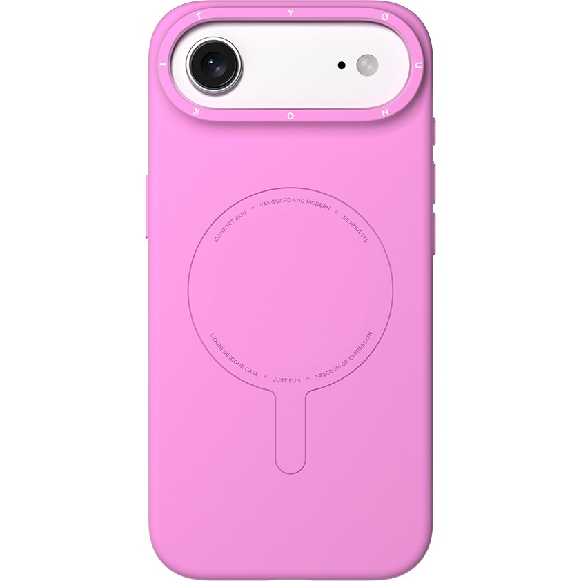 iPhone 17 Air Uyumlu Kılıf M-Safe Şarj Özellikli Youngkit Morandi Serisi Kapak Pembe Cep Telefonu Kılıfı Fiyatı