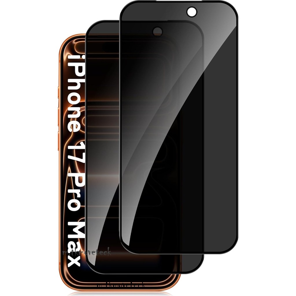 iPhone 17 Pro Max Hayalet Ekran Koruyucu Kırılmaz Cam Tam Kaplar Temperli Privacy Glass - Siyah Cep Telefonu Ekran Koruyucusu Fiyatı