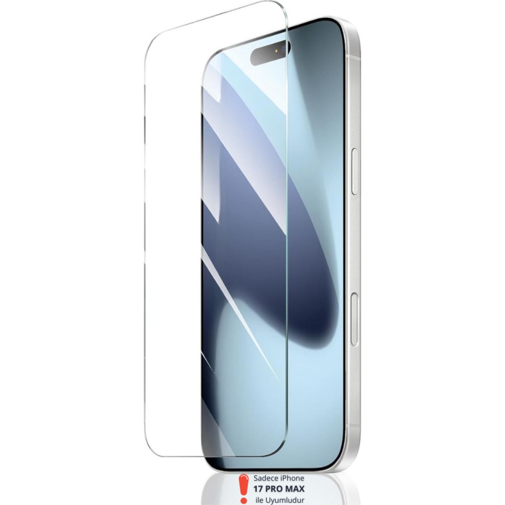 iPhone 17 Pro Max Uyumlu Hd+ 0,26MM 9h Temperli Cam Ekran Koruyucu Diğer Fiyatı