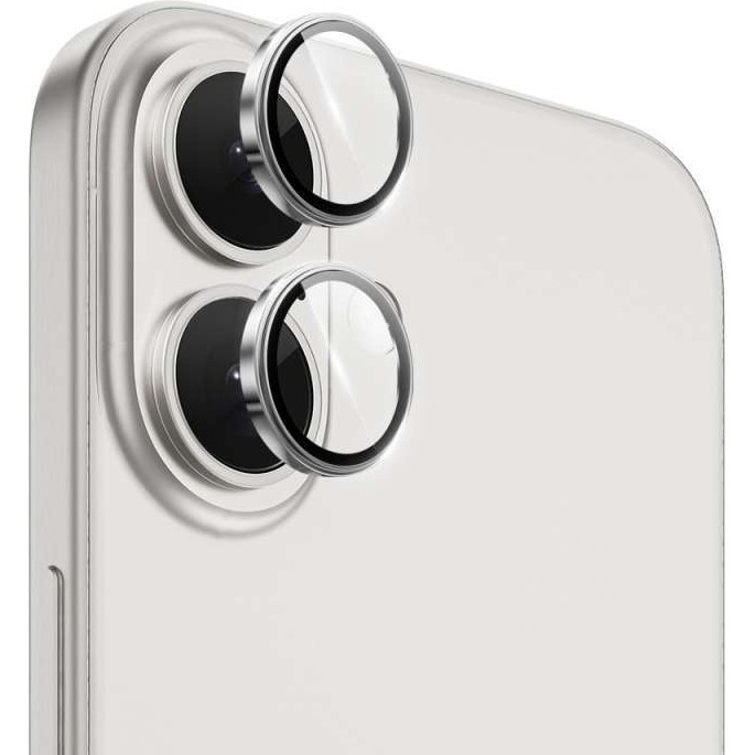 iPhone 17 Uyumlu Halka Set Kamera Lens Koruyucu - Gümüş Cep Telefonu Fiyatı