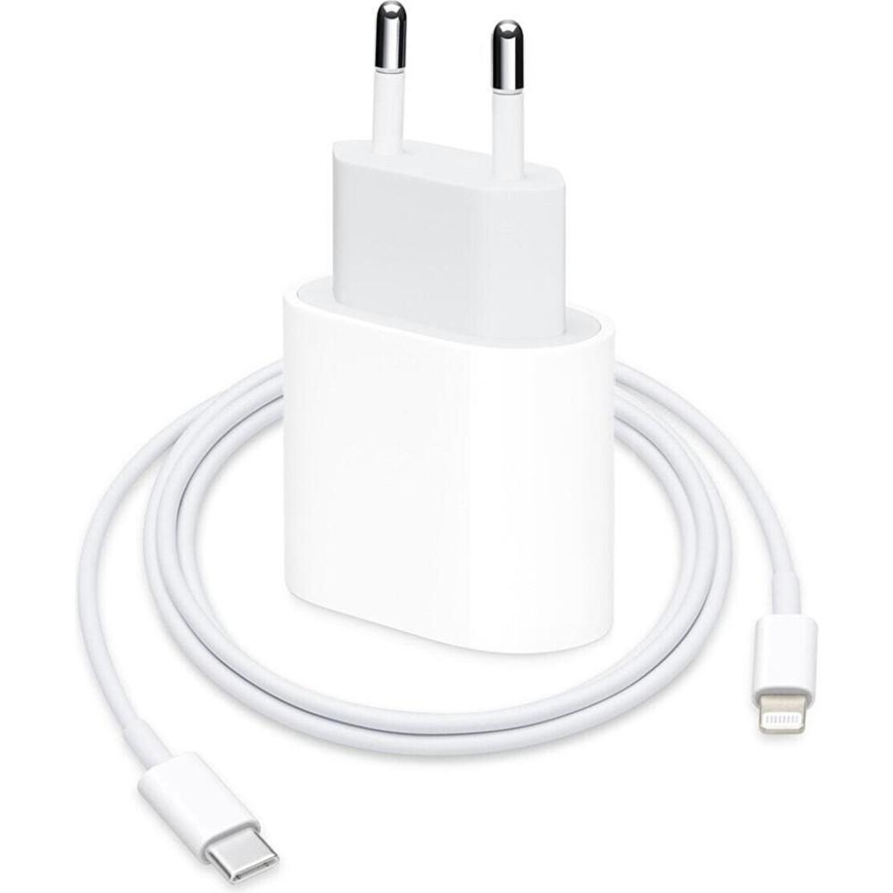 Iphone 20 Watt Hızlı Şarj Adaptörü + Type-C Lightning Kablo - Beyaz Cep Telefonu Şarj Cihazı Fiyatı