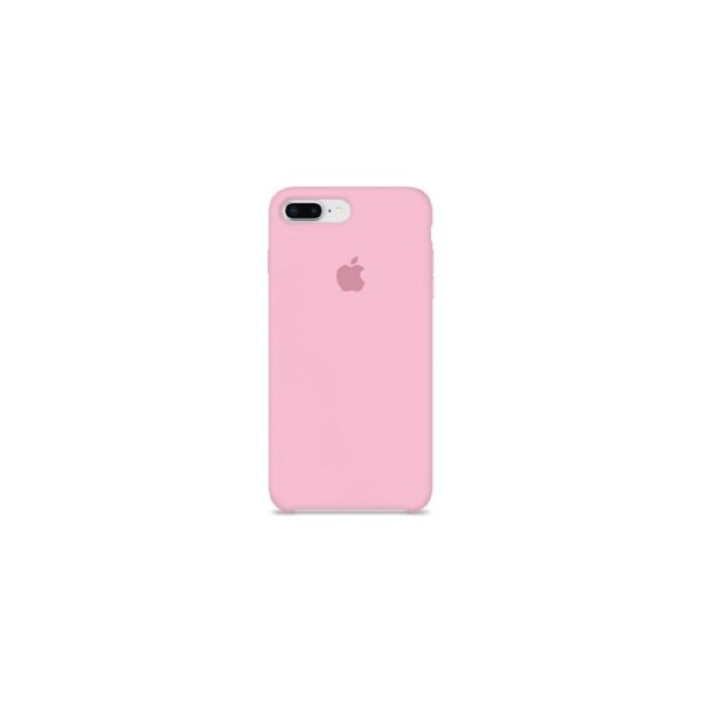 Iphone 7/8 Plus Lansman (Kabartma Logo) Içi Süet Altı Açık Silikon Kılıf - Pembe Cep Telefonu Kılıfı Fiyatı