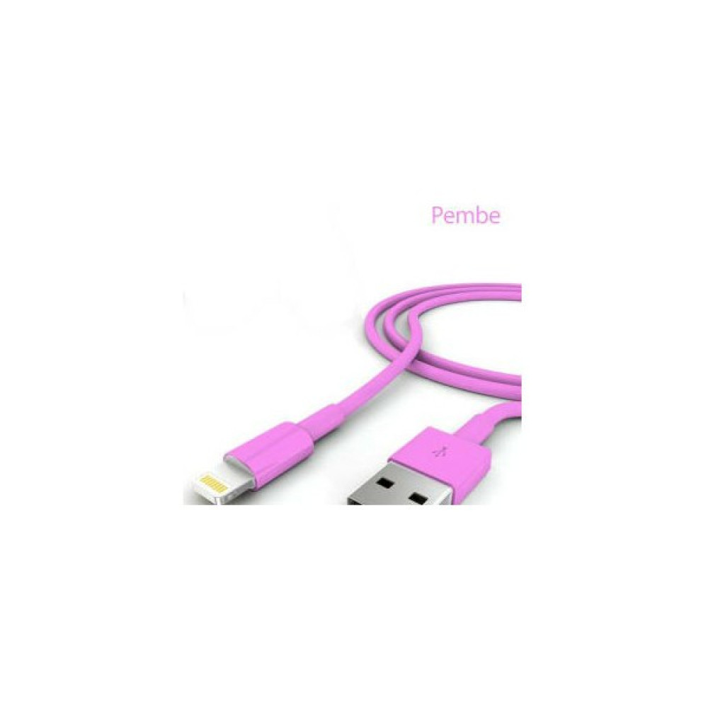 Iphone Şarj Data Kablosu - Pembe Taşınabilir Şarj Cihazı - Powerbank Fiyatı