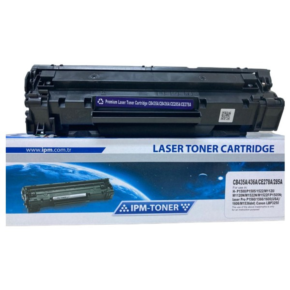 IPM Hp CE285A  85A  P1505 2000 Sayfa Siyah Muadil Toner  P1102 / P1104 / P1120 /M1212 Tonerler Fiyatı