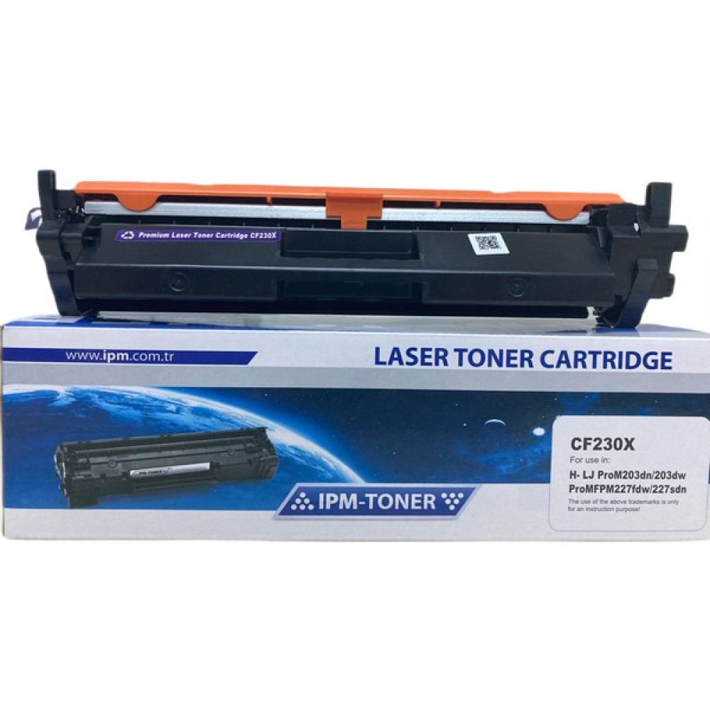 Ipm Hp CF230X M203DN/203DW/MFP M227FDW/227SDN Muadil Toner - Siyah Tonerler Fiyatı
