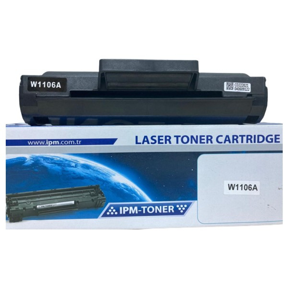 IPM Toner HP105A / 106A W1106A Muadil Toner Çipli Mfp 135A/135R/135W/137FNW Tonerler Fiyatı