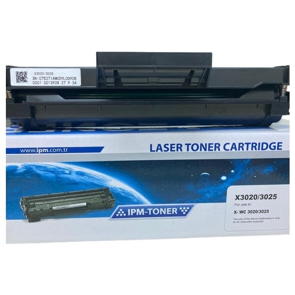 IPM-TONER Ipm-Toner Xerox Phaser 3020 / 3025 Uyumlu Toneri - Çipli Ipm-Toner Xerox Phaser 3020 / 3025 Uyumlu Toneri - Çipli - Siyah - 0,35 - 1,10 kg Diğer Fiyatı
