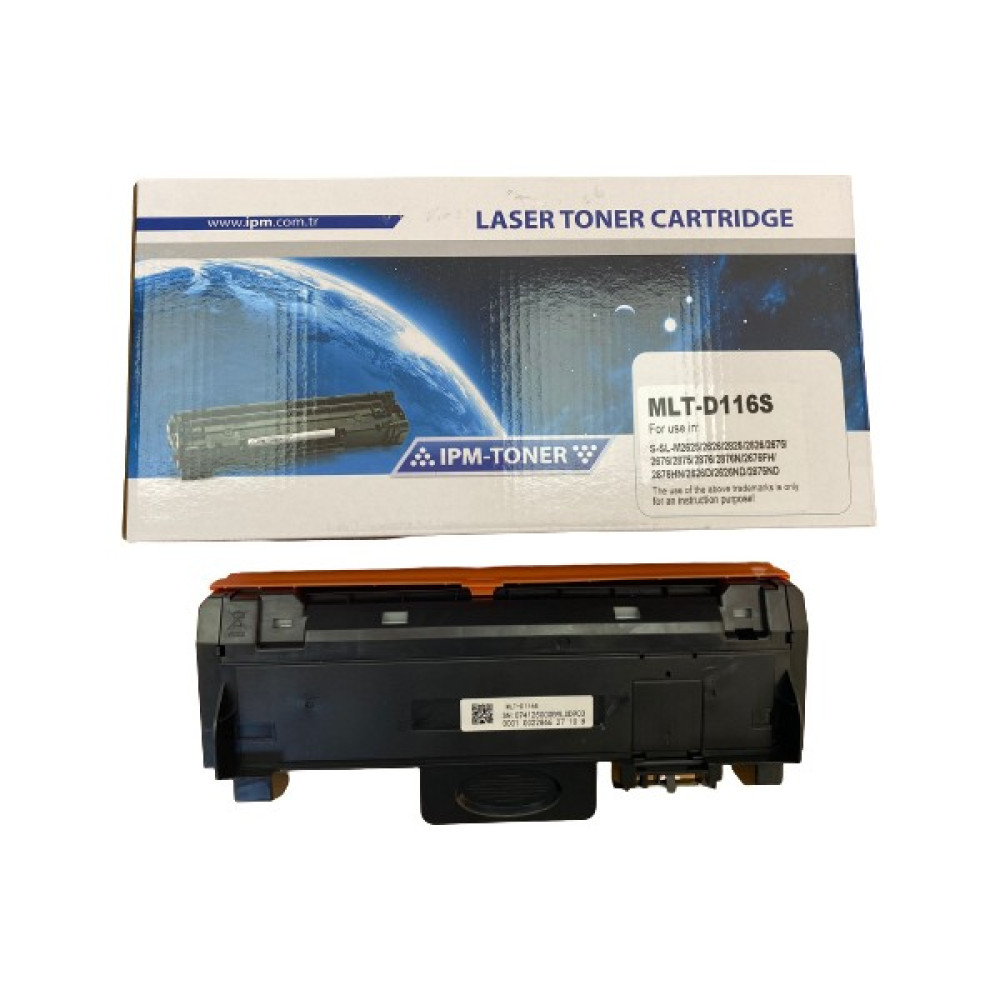 IPM Toner Samsung MLT-D116S Muadil Toner SL-M2675 SL-M2675F 1200 Sayfa Tonerler Fiyatı