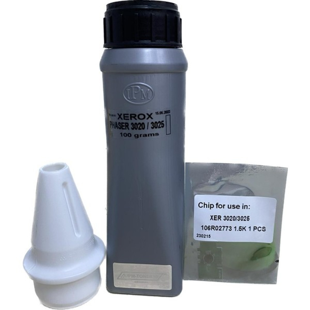 IPM Xerox Phaser 3020 / 3025 Toner Tozu 100GR + Chip Tonerler Fiyatı