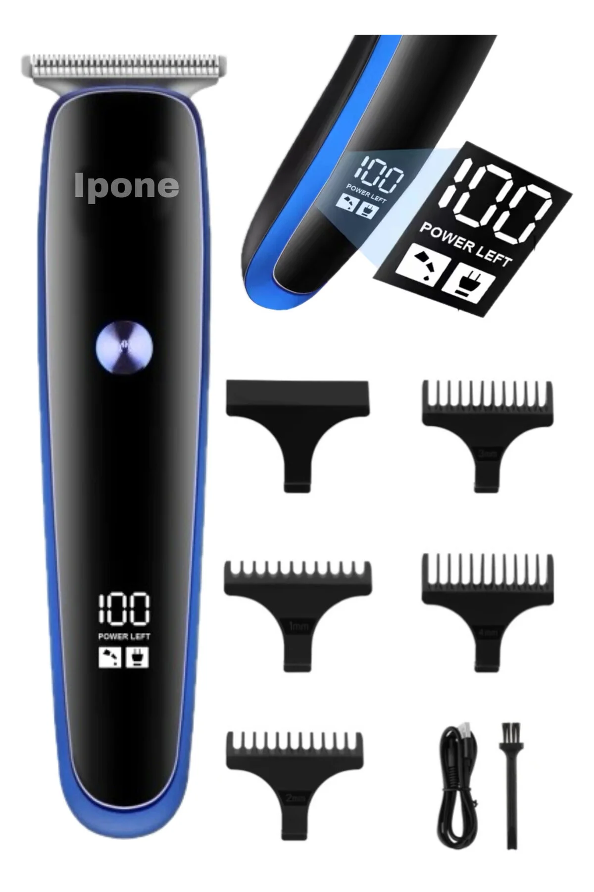 Ipone 789 X-man Profesyonel Dijital Göstergeli Sakal Ense Lazer Öncesi Tüm Vücut Tüy Alma Tıraş Makinesi" Tıraş Makineleri Fiyatı
