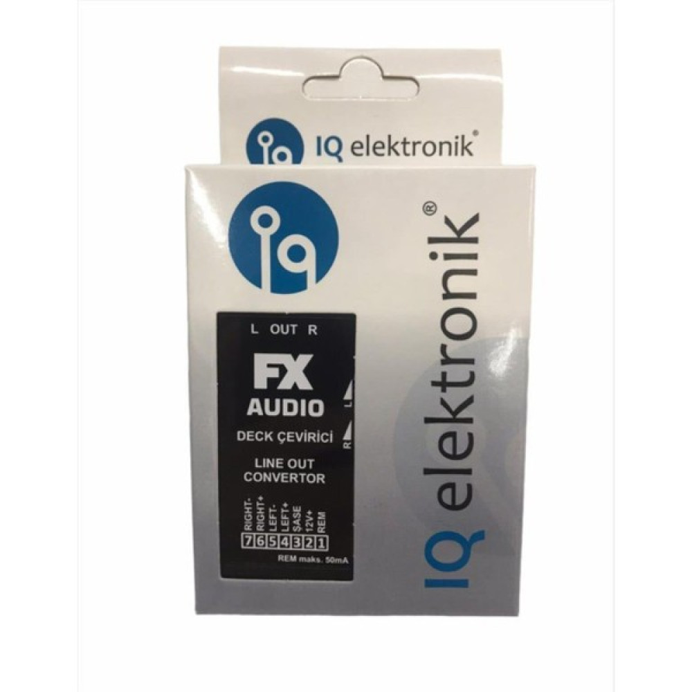 Iq Elektronik Deck Çevirici Iq Elektronik Amfi Dönüştürücü Oto Hoparlörleri & SubWoofer Fiyatı