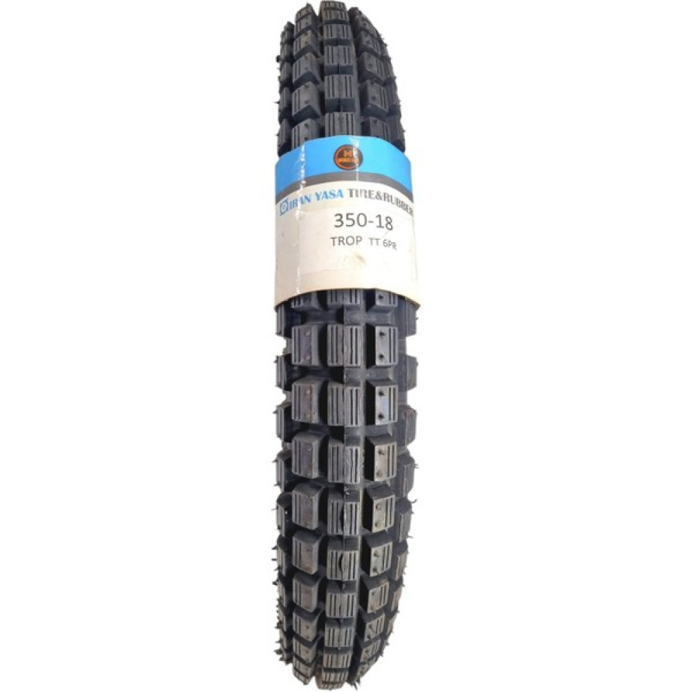 IRAN YASA TIRE & RUBBER Trop Offroad Arka Yol/toprak Motosiklet Lastiği 350-18 Tt Tubetype (Iç Lastikle Kullanıma Uygundur) 6pr Lastikler Fiyatı