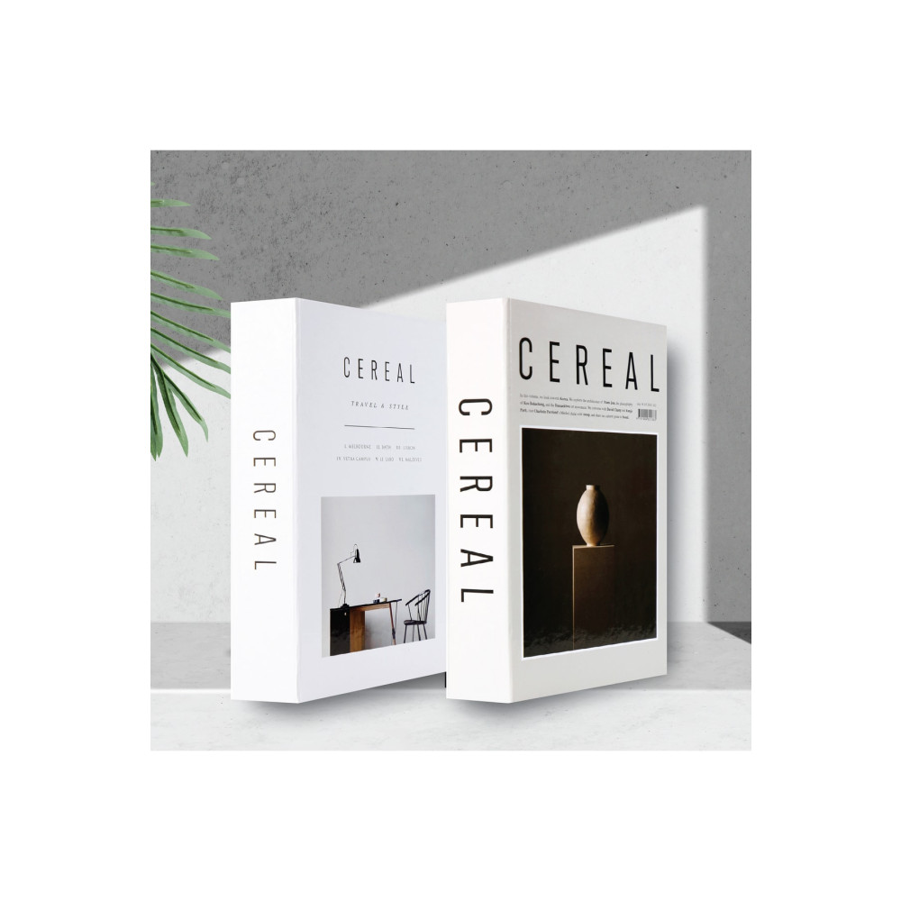 irayhomedecor 2li Cereal Vazo & Masa Dekoratif Kitap Kutu Ev & Dekorasyon Aksesuarları Fiyatı