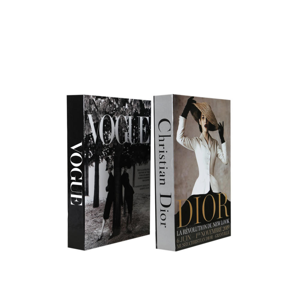 irayhomedecor 2li Şapka/vogue Kadınlar Dekoratif Kitap Kutu Ev & Dekorasyon Aksesuarları Fiyatı