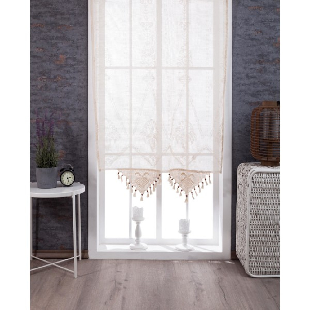 İrem Home Buldan Işi Otantik Tül Perde - Otantik Perde - 100 x 190 cm Tül Perde Fiyatı