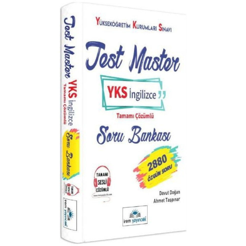 İrem Yayıncılık Test Master Yks İngilizce Tamamı Çözümlü Soru Bankası Temel Yeterlilik Testi (TYT) Fiyatı