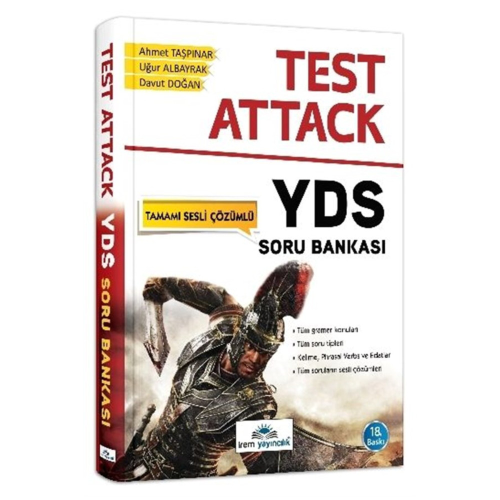 İrem Yayıncılık Yds Test Attack Soru Bankası Yardımcı Kitaplar Fiyatı