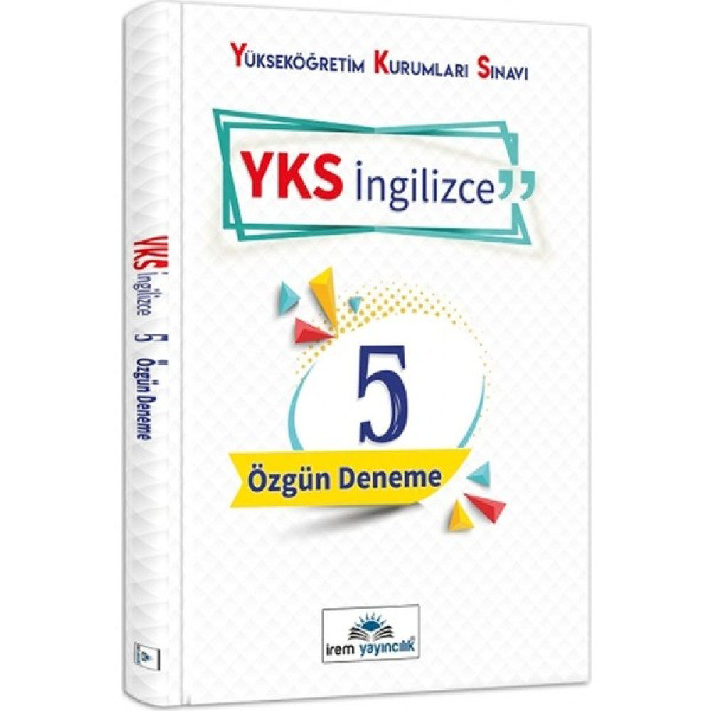 İrem Yayıncılık YKS İngilizce 5'li Özgün Deneme Yabancı Dil Kitapları Fiyatı