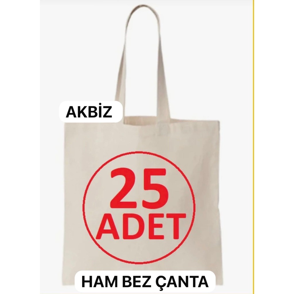 İremcee 25 Adet Ham Bez Çanta 35 x 40 Ebat Kuplu Boyamaya ve Baskıya Uygundur Plaj ve Market Çantası Diğer Fiyatı