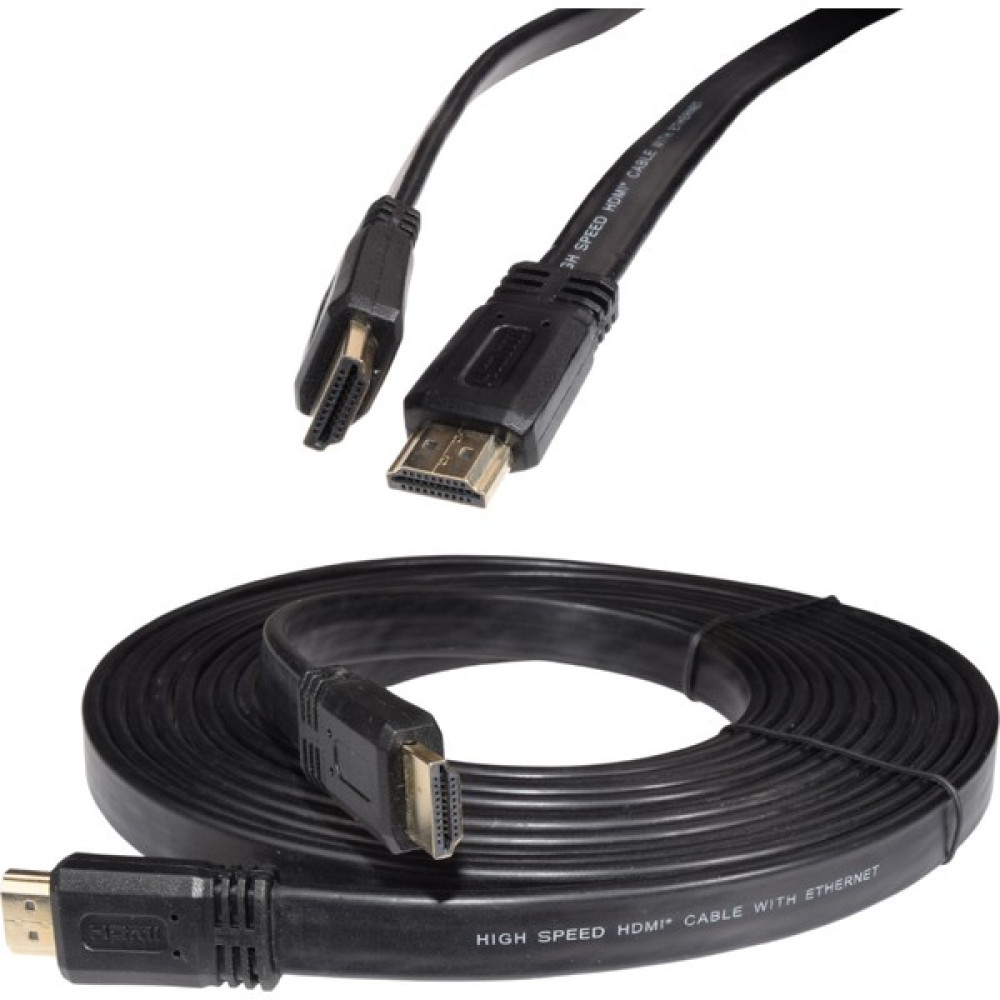 IRENIS 4K Yassı HDMI 2.0 Kablo 4K 60Hz - 50 cm - 0,5 m HDMI Kablo Fiyatı