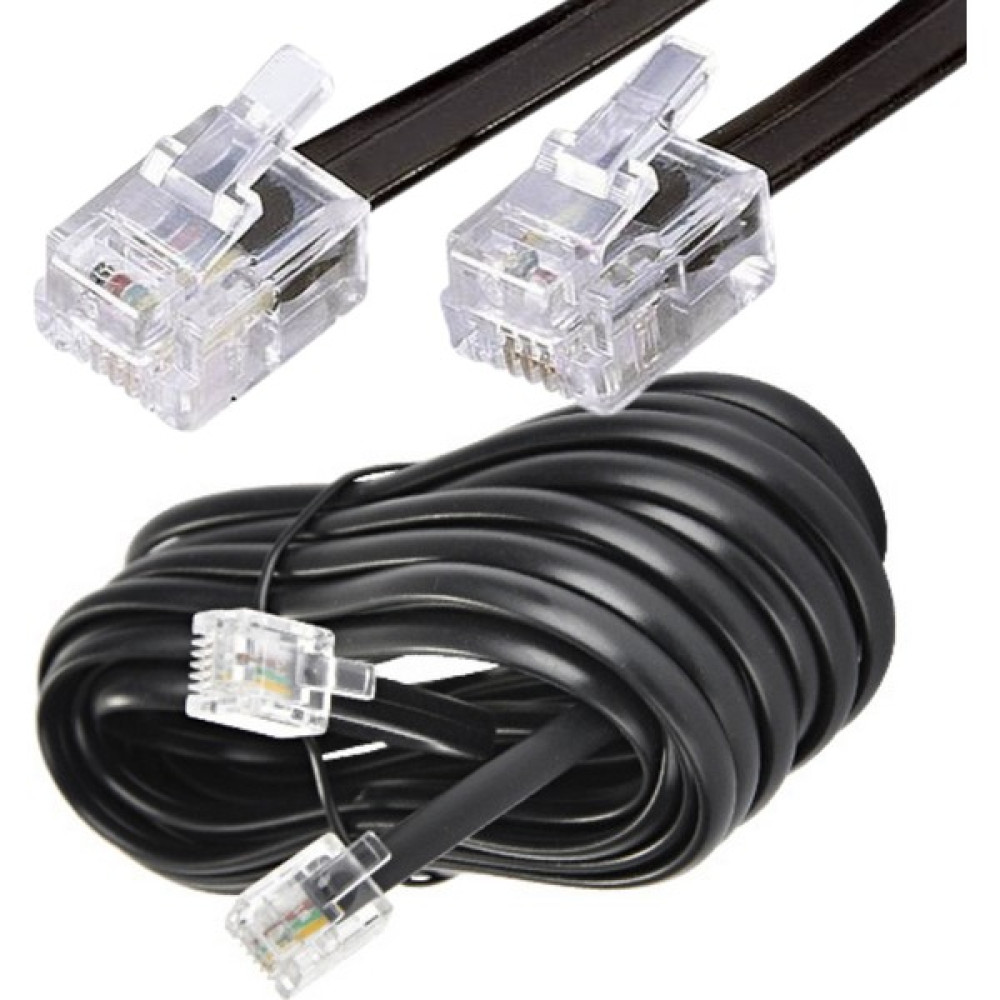 IRENIS ADSL, VDSL Modem Kablosu, 3 metre (Telefon RJ11 Hat Bağlantı Kablosu) Ağ / Network Kablosu Fiyatı